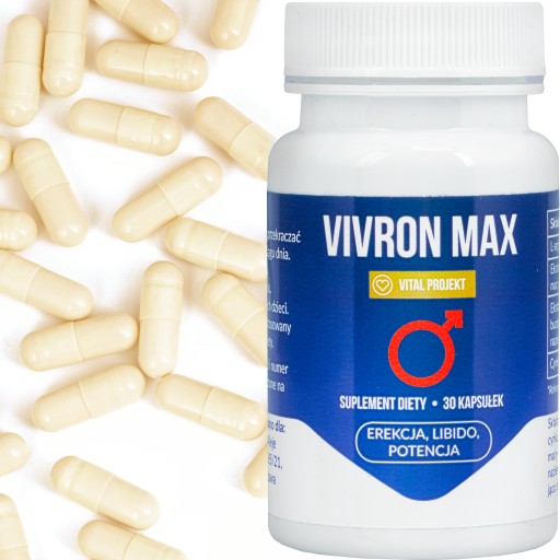 ТАБЛЕТКИ VIVRON MAX ДЛЯ ПОТЕНЦИИ, ЭРЕКЦИИ, ЛИБИДО, УРОВНЯ ТЕСТОСТЕРОНА, ЭРЕКЦИИ