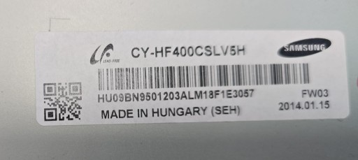 T-CON BN41-02069 SAMSUNG UE40F6320AW ПОВРЕЖДЕН