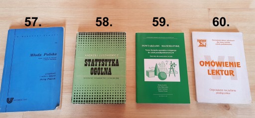 Старые книги Польской Народной Республики, различные романы, путеводители, альбомы.