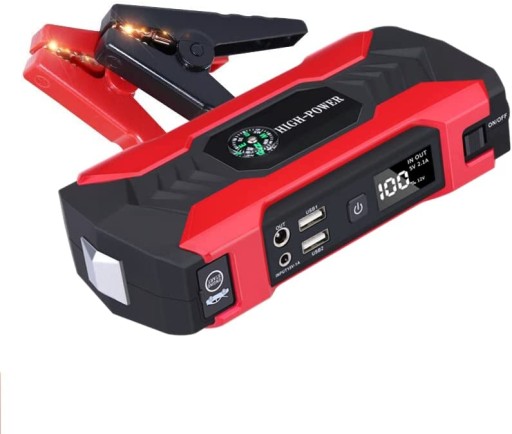 ПУСКОВОЕ УСТРОЙСТВО ДЛЯ АВТОМОБИЛЯ 400A JUMP STARTER POWERBANK