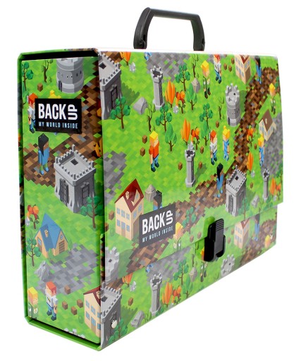 TECZKA Z RĄCZKĄ GRUBA A4 XL PIKSELE GAME BACKUP