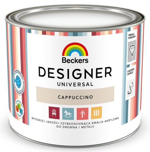 BECKERS DESIGNER УНИВЕРСАЛЬНЫЙ КАПУЧИНО ЭМАЛЬ 0,5л