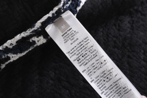 STEFANEL толстый темно-синий пиджак из букле, пиджак Chanel, M