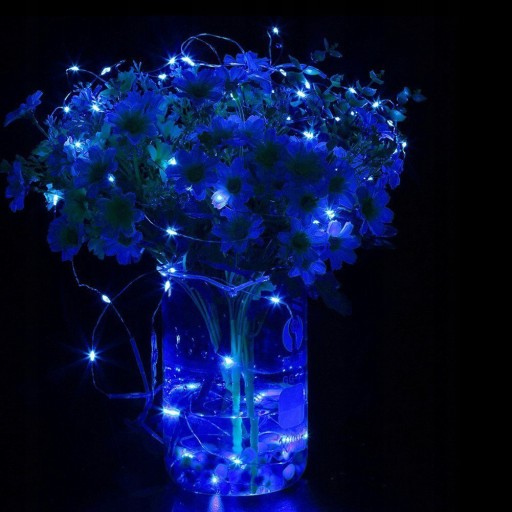 100 Led 10M Солнечные садовые фонари Лампа