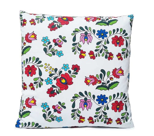 COTTON POCKET 40x40 Перья черный фон