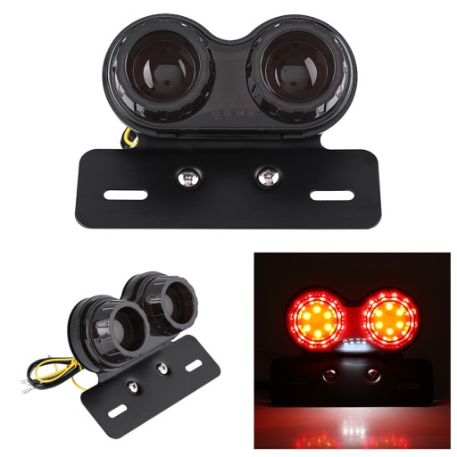 Lampa tylna LED motocykla Wskaźnik hamulca Włącz kierunkowskaz