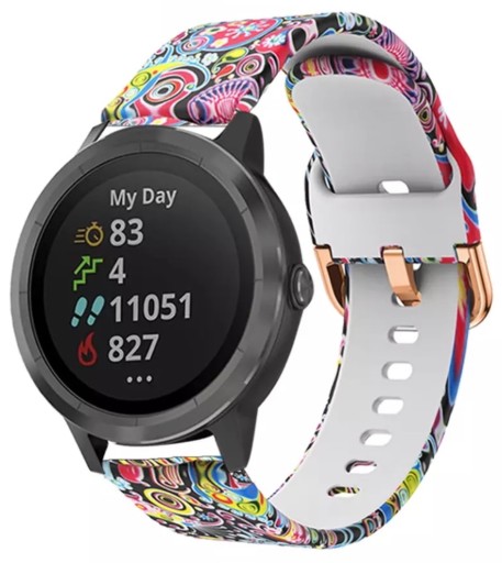 РЕМЕНЬ ДЛЯ GARMIN Vivomove/Vivoactive 3 5 Venu SQ 2 PLUS Move 3 Style Luxe HR