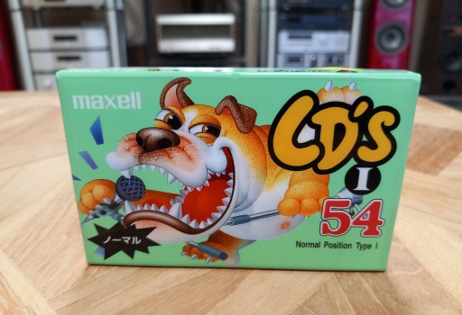 MAXELL CDS I 54 kaseta magnetofonowa