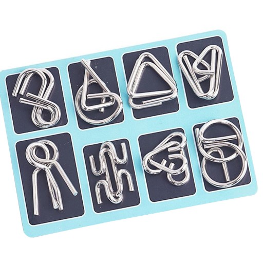 INTELLIGENCE PUZZLES RING BRAIN METAL