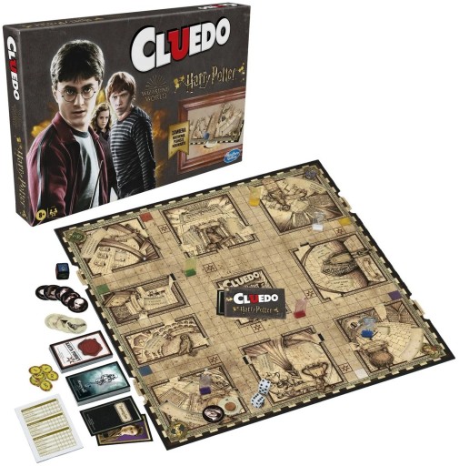 НАСТОЛЬНАЯ ИГРА HASBRO «Гарри Поттер CLUEDO», ОРИГИНАЛЬНАЯ PL-ВЕРСИЯ