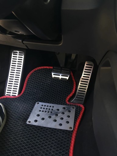 Хромированные накладки на педали Seat Leon 2 2005 - 2012 гг.
