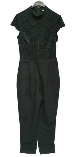 Kombinezon Koronka Czarny ASOS S 36 Elegancki NOWY