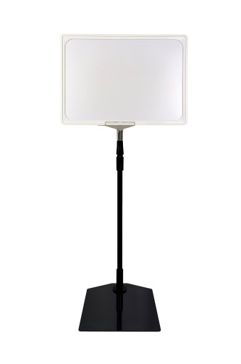 Stojak reklamowy teleskopowy 60cm z ramką A4 CB