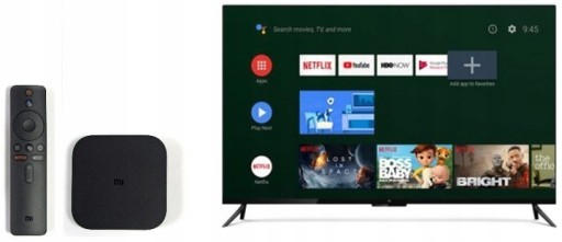 Медиаплеер Xiaomi Mi Box Smart TV 4k 8 ГБ