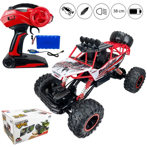 RC CAR MONSTER TRUCK НА ДИСТАНЦИОННОМ УПРАВЛЕНИИ ВНЕДОРОЖНИК АККУМУЛЯТОР