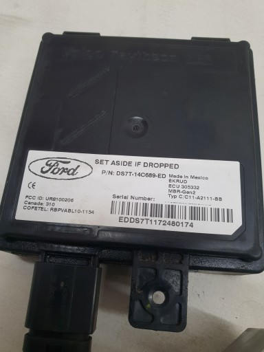 FORD MONDEO MK5 V 14-19 RADAR MODUŁ CZUJNIK MOCOWANIE TYŁ DS7T-14C689-ED