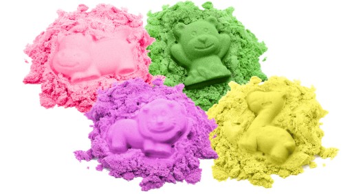 BibiMoon Kinetic Sand 4 кг НАБОР ПЕСОЧНЫХ ЯЩИКОВ ФОРМЫ