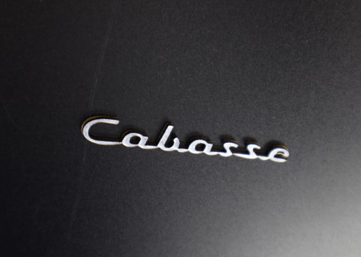 Логотип Cabasse 60 х 8 мм. Самоклеящийся