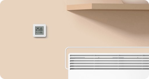 CZUJNIK TEMPERATURY I WILGOCI XIAOMI MONITOR 2 HIGROMETR BLUETOOTH LCD