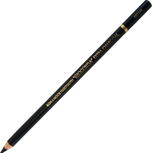 Уголь рисовальный - Koh-I-Noor - черный, 3 шт.