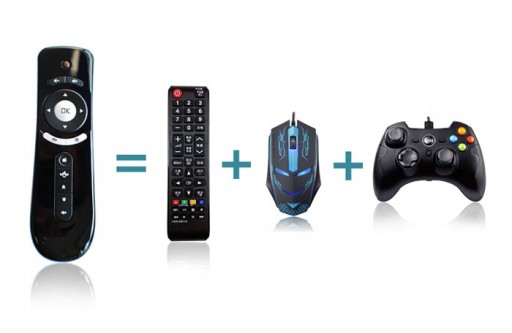 ПУЛЬТ ПУЛЬТА ДЛЯ МЫШИ Smart Android TV Box 3 в 1 PS3