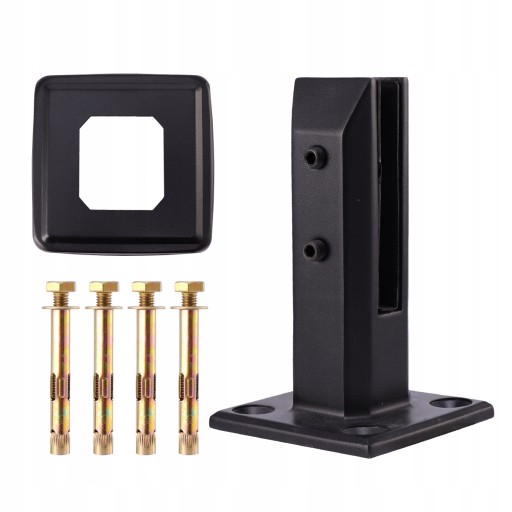 Spigot Balustrade Post Matte Black Earth Tones