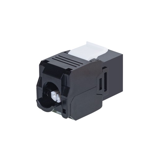 Патч-панель Netrack Keystone 19 дюймов, 24 порта, UTP, патч-панель с 24 разъемами Keystone Jack