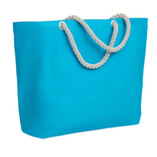 DUŻA TORBA PLAŻOWA BAWEŁNIANA 220G 55x15x39cm MENO