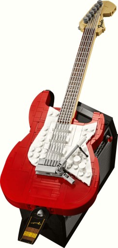 LEGO 21329 Ideas Гитарные кубики Fender Stratocaster Идеальный подарок