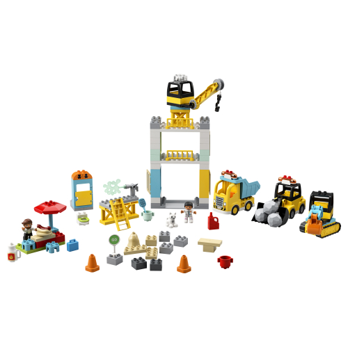 LEGO 10933 DUPLO - Башенный кран и строительство
