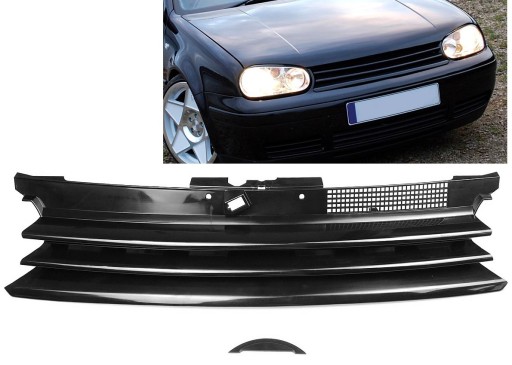 Передняя решетка без значка VW Golf IV Mk4