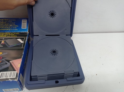 MASYWNE PUDEŁKO - ETUI NA 12 CD - TRANSPORTBOX