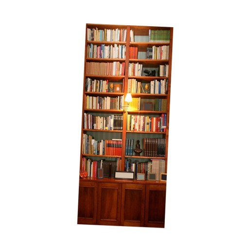 3D Дверь Стена Стикер Наклейка DIY Окна Искусства Декоративная Роспись Плакат Книжная Полка