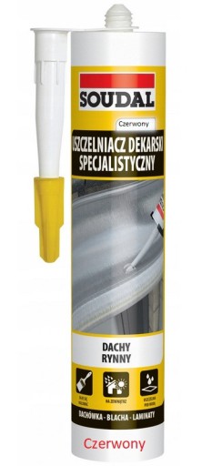 Soudal Specjalistyc Кровельный Герметик Красный