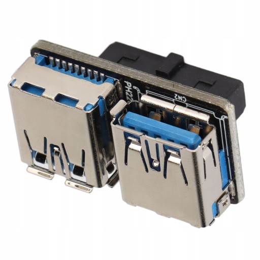 20-контактный адаптер USB-двойной USB3.0 USB3.1