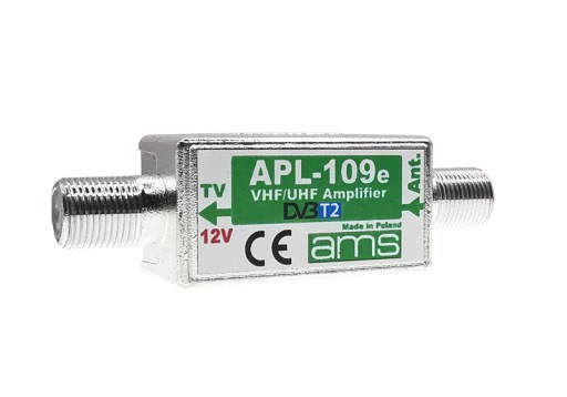 Антенный усилитель DVB-T2 APL-109e 23/28 дБ AMS