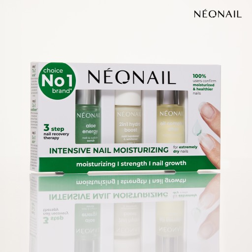 УВЛАЖНЯЮЩИЙ НАБОР ДЛЯ УХОДА ЗА НОГТЯМИ NEONAIL