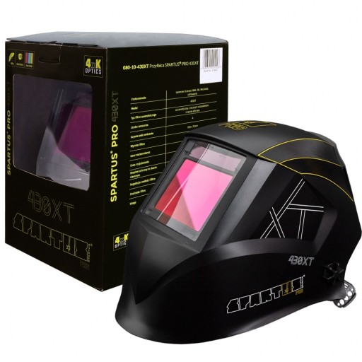 Самозатемняющаяся каска 430XT PRO Spartus — сварочная маска True Color