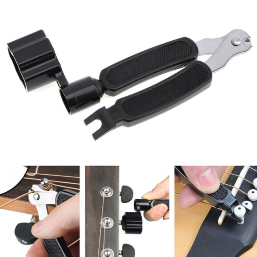 Инструмент для замены струн multitool3in1, гитарный шатун