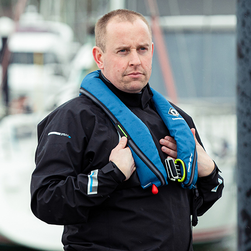 Kamizelka Pneumatyczna Ratunkowa CREWSAVER 165N BL