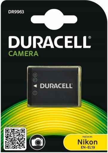 БАТАРЕЯ DURACELL NIKON EN-EL19 S100 S2500 S4200 S6700 S6800 S7000 700 мАч