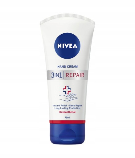 NIVEA Regenerujący krem do rąk 3w1 Repair Care 75 ml