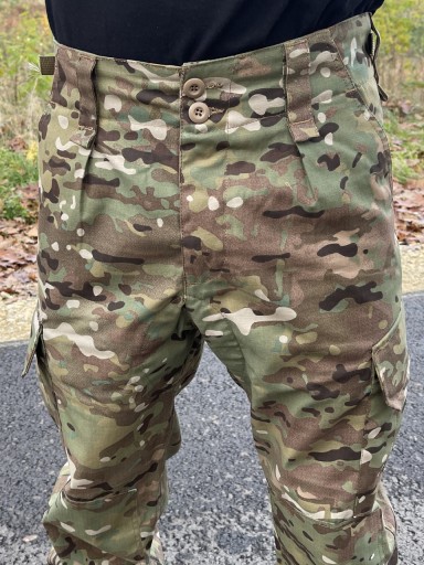 Тактические военные брюки Multicam WZ10 Texar XL