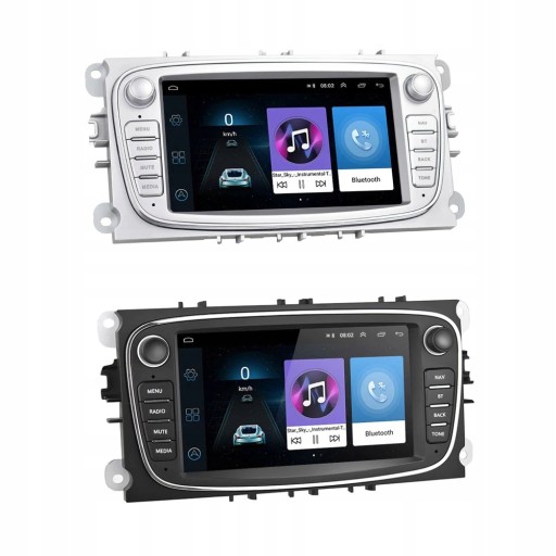 РАДИО 2 DIN FORD ANDROID 8.1 WIFI GPS НАВИГАЦИЯ
