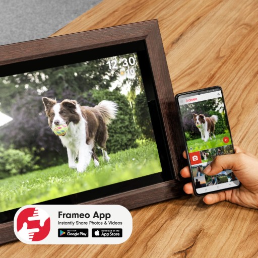 ЦИФРОВАЯ ФОТОРАМКА KRUGER&MATZ РАМКА WI-FI ДЕРЕВЯННАЯ РАМА 15 ДЮЙМОВ