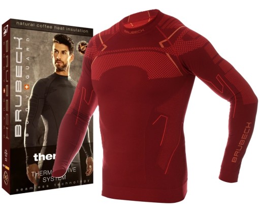 Brubeck Thermo Men's Snowboard Ski T -For -