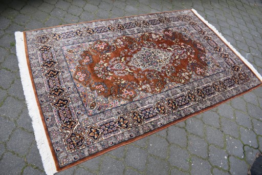 ПЕРСИДСКИЙ КОВЕР ИЗ ШЕРСТИ КАШЕМИРА 1,40/2,30 м