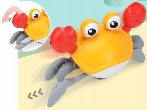 ЭЛЕКТРОННАЯ ОБРАЗОВАТЕЛЬНАЯ ИГРУШКА КРЮГИНГ-КРАБ