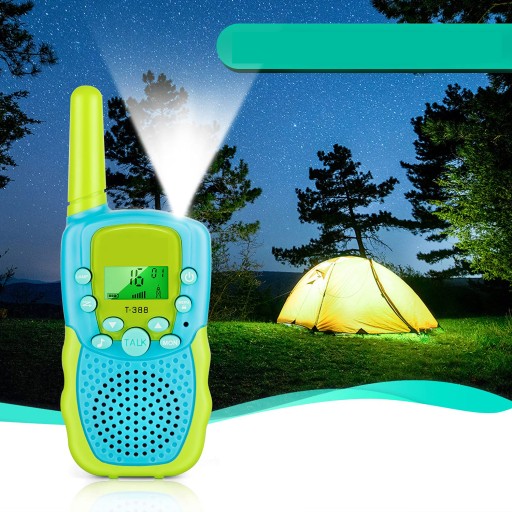 Рация детская 3 шт. Т-388 3КМ 12х БЕСПЛАТНЫЕ БАТАРЕИ