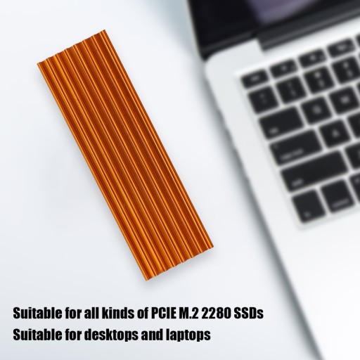 pcie m.2 2280 dysk SSD szybki radiator ze stopu aluminium ultr